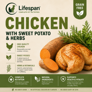 chicken with sweet potato and herbs